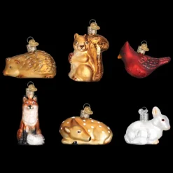 Best Sale Mini Woodland Animal Ornament Set - Animals