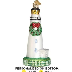 Cheap Old World Christmas Ocracoke Lighthouse Ornament -