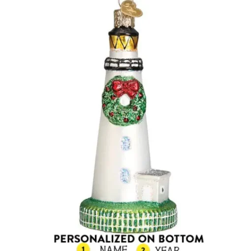Cheap Old World Christmas Ocracoke Lighthouse Ornament -
