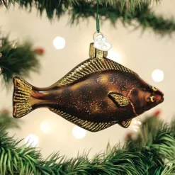 Cheap Pacific Halibut Ornament - Fish & Reptile