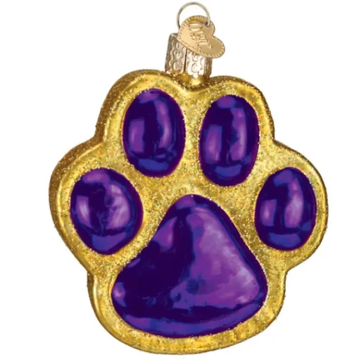 Cheap Old World Christmas Paw Print Ornament -