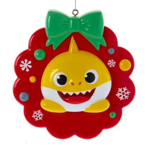 Cheap Personalized Baby Shark Ollie Ornament Kids
