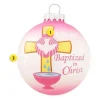Clearance Personalized Baptized In Christ Ornament Angels & Religious