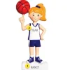 New PolarX Personalized Basketball Player Female Ornament
