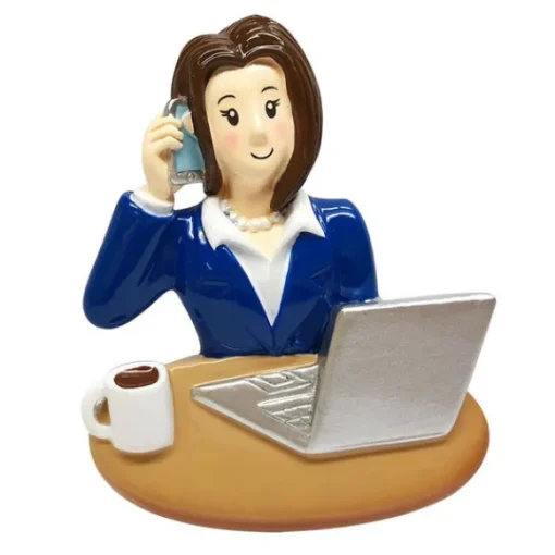Best PolarX Personalized Business Woman Ornament