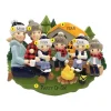 Outlet PolarX Personalized Camping Family Of 6 Ornament