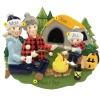 New PolarX Personalized Camping Family Of 3 Ornament