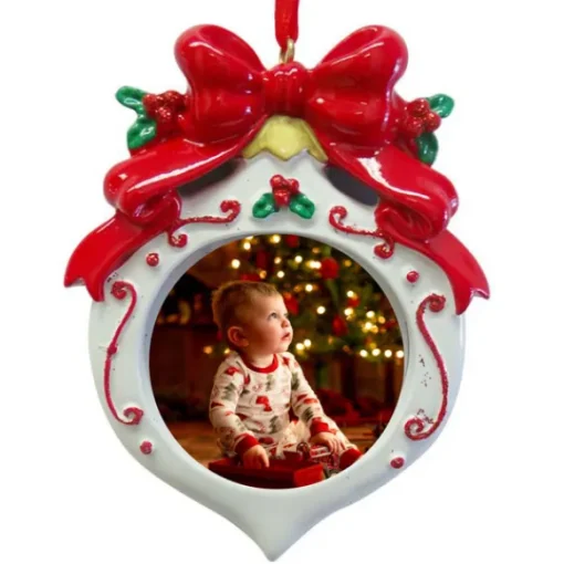 Cheap Personalized Christmas Picture Frame Ornament Picture Frames