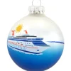 Cheap Bronners Personalized Cruise Ship Glass Ornament