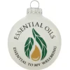 Online Personalized Essential Oils Glass Bulb Ornament Inspirational