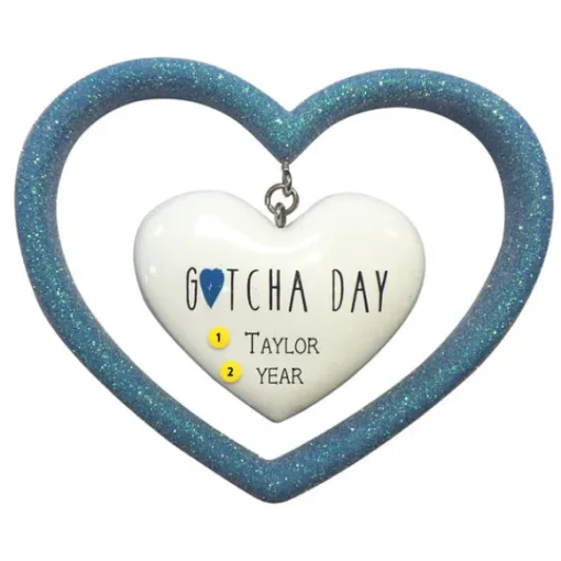 Cheap Personalized Gotcha Day Adopted Ornament Baby