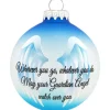 Clearance Personalized Guardian Angel Wings Glass Ornament Angels & Religious