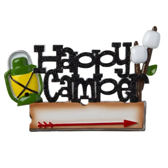 Best PolarX Personalized Happy Camper Ornament
