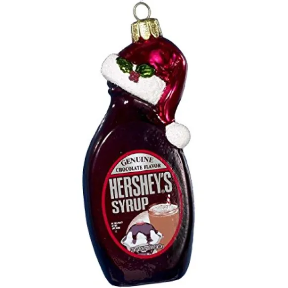 Cheap Kurt Adler Personalized Hershey's Syrup Ornament