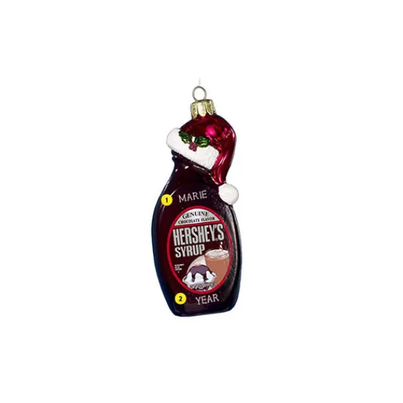 Cheap Kurt Adler Personalized Hershey's Syrup Ornament
