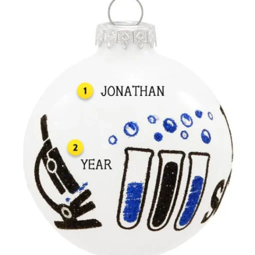 Sale Personalized I Love Science Ornament School Days