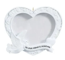 Flash Sale Personalized In Our Hearts Forever Photo Frame Ornament Picture Frames