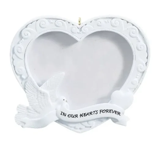 Flash Sale Personalized In Our Hearts Forever Photo Frame Ornament Picture Frames