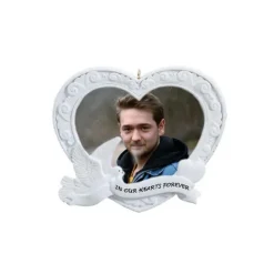 Flash Sale Personalized In Our Hearts Forever Photo Frame Ornament Picture Frames
