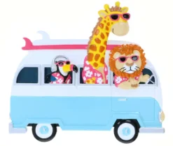 Fashion PolarX Personalized Jungle Family Of 3 Ornament