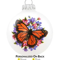 Best Personalized Monarch Butterfly Ornament Garden, Birds & Insects