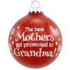 Clearance Personalized "Promoted To Grandma!" Glass Bulb Ornament Expecting & New Family