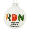 New Bronners Personalized Registered Dietitian Nutritionist - Rdn Ornament