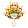 Discount PolarX Personalized Reindeer Family Of 6 With Heart And Snowflake Ornament