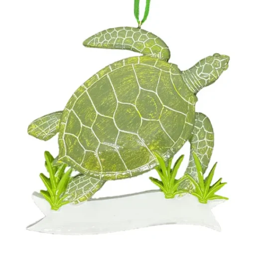 Cheap Personalized Sea Turtle Ornament - Realistic Animals
