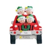 New Rudolph & Me Personalized Suv Family Of 4 Ornament