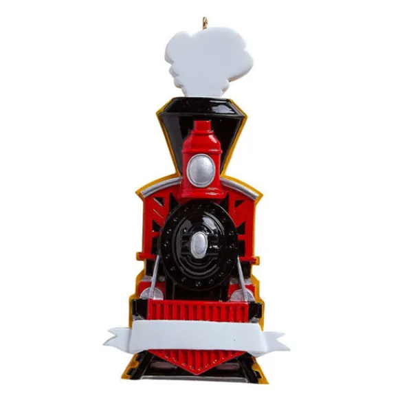 Store Personalized Train Engine Ornament Kids