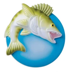 Online PolarX Personalized Walleye Ornament