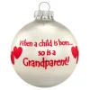 Discount Personalized "When A Child Is Born So Is A Grandparent" Ornament Expecting & New Family