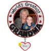 New Personalized World's Greatest Grandma Frame Ornament Picture Frames