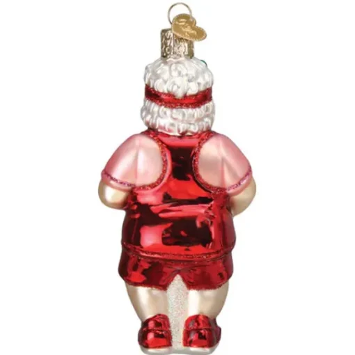 Cheap Old World Christmas Pickleball Mrs. Claus Ornament -