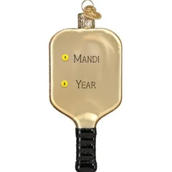 Cheap Old World Christmas Pickleball Paddle Ornament -