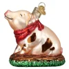Sale Piggy In The Puddle Ornament - Animals