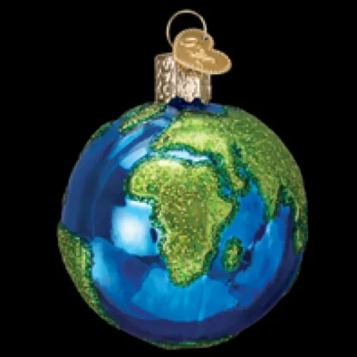 Outlet Planet Earth Ornament - School Days