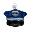 Discount Old World Christmas Police Officer's Cap Ornament -