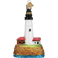 Cheap Old World Christmas Portland Head Lighthouse Ornament -