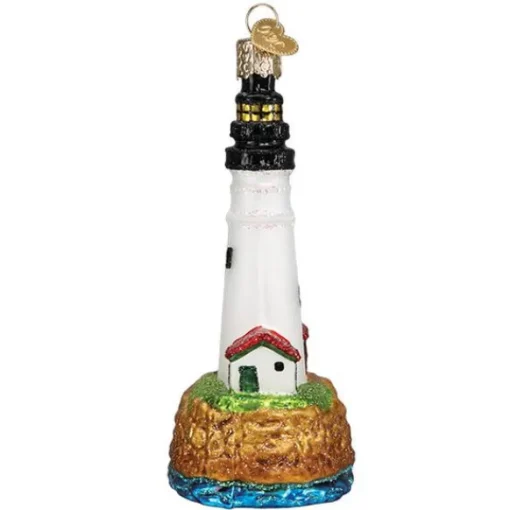 Cheap Old World Christmas Portland Head Lighthouse Ornament -