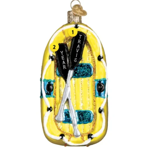 Cheap Old World Christmas Raft Ornament -