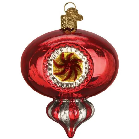Shop Old World Christmas Reflector Ornament-Red Peppermint Reflection Ornament -