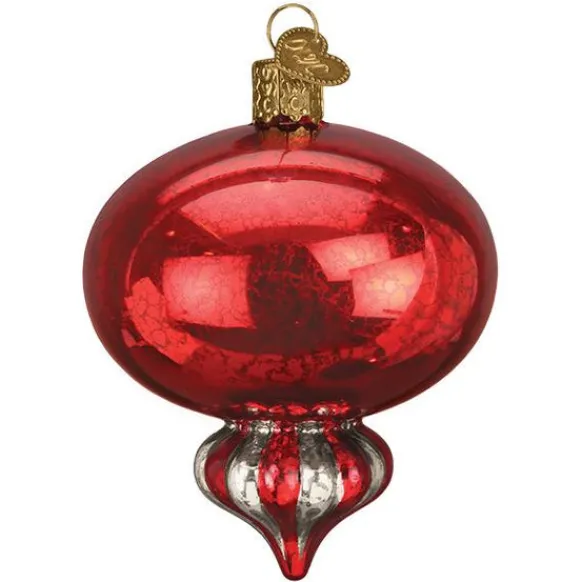 Shop Old World Christmas Reflector Ornament-Red Peppermint Reflection Ornament -