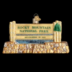 Best Sale Old World Christmas Rocky Mountain National Park Ornament -