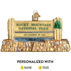 Best Sale Old World Christmas Rocky Mountain National Park Ornament -