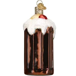 Clearance Old World Christmas Root Beer Float Ornament -