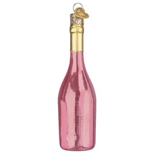 Store Old World Christmas Rose Wine Ornament -
