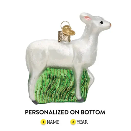 Discount Seneca White Deer Ornament - Animals