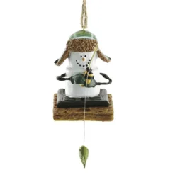 Flash Sale S'Mores Ice Fisherman Ornament Fish & Reptile